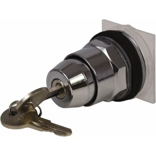 Main product image of Selector Switch, 2 Positions, Maintained (MA), 600V, Black Knob & Push Button, 9001KS12K1