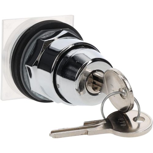 Main product image of Selector Switch, 4 Positions, Maintained (MA), 600V, Black Knob & Push Button, 9001KS88K14
