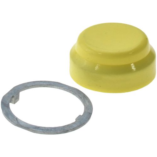Main product image of Pushbutton Switch Boot Yellow, Round Button, Nonilluminated, 9001KU6