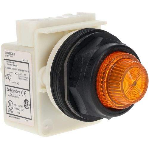 Main product image of Amber Lens Indicating Light, Screw Clamp, 9001SKP1A31