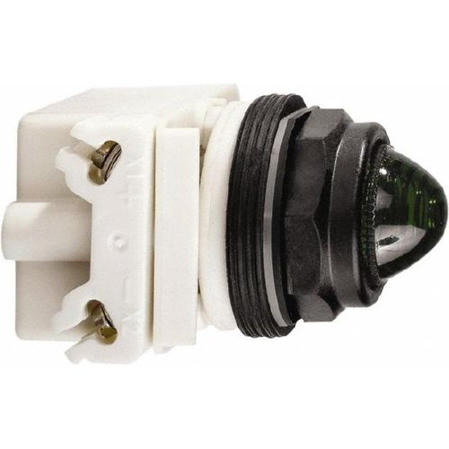 Main product image of 24 VAC/DC Green Lens LED Pilot Light, 9001SKP35LGG9
