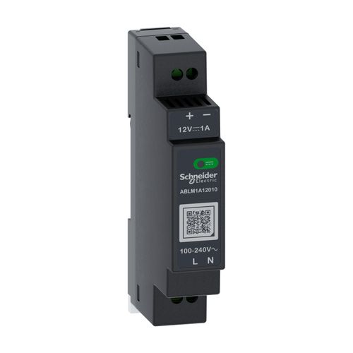 Main product image of Regulated Power Supply, 100 to 240 VAC, 12V Output, 1A, Single Phase, ABLM1A12010