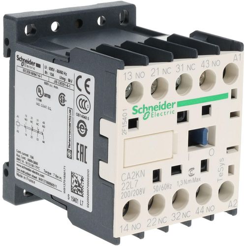 Main product image of 2NC/2NO, 200 VAC at 50/60 Hz Control Relay 17 V, CA2KN22L7