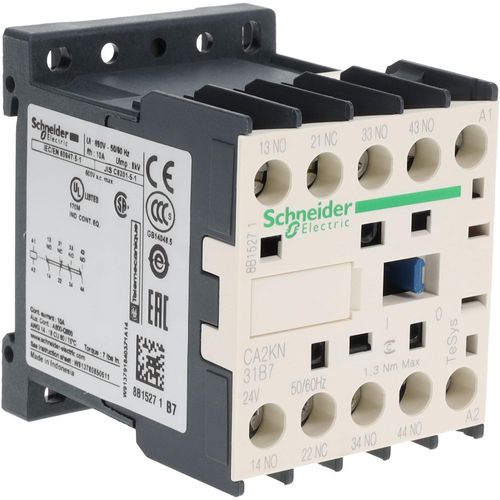 Main product image of 3NO/NC, 24 VAC at 50/60 Hz Control Relay 17 V, CA2KN31B7
