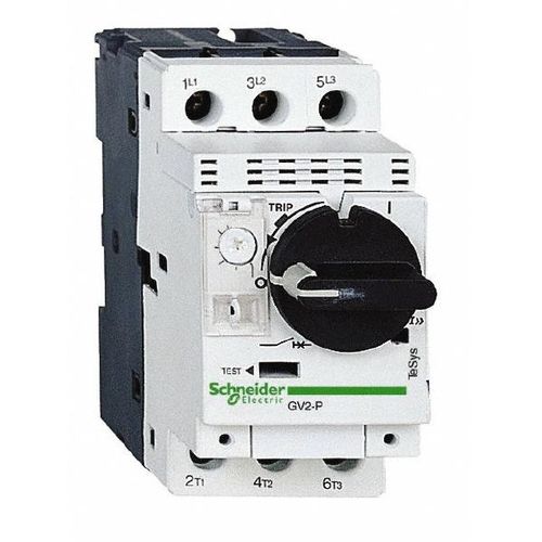 Main product image of 1 Amp, 690 VAC at 50/60 Hz, 3 Pole, Bolt On, Clip Motor Circuit Breaker, GV2P05
