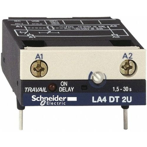 Main product image of Contactor Timer Module for LC1D09-D65A, LC1D80-D150 and TeSys D, LA4DT0U