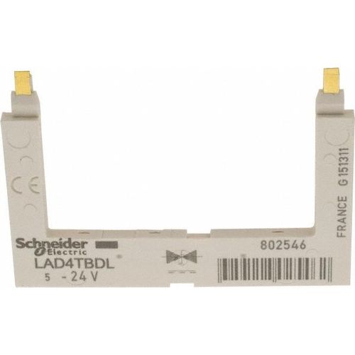 Main product image of Contactor Suppressor Module for LC1D09-D38, LC1DT20-DT40 and TeSys D, LAD4TBDL