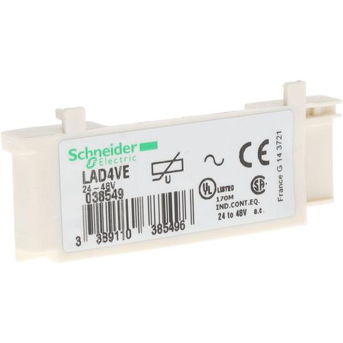 Main product image of Contactor Suppressor Module for LC1D80-D115, LP1D80 and TeSys D, LAD4VE