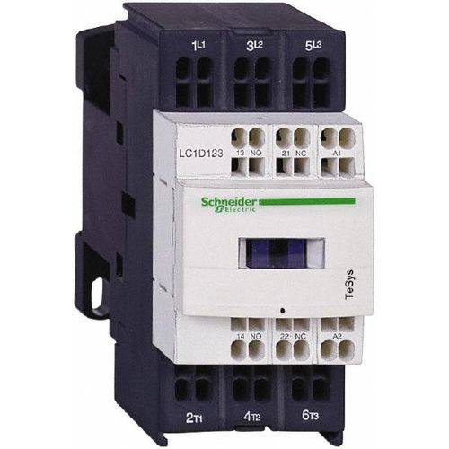 Main product image of 3 Pole Contactor, NC & NO 24VDC, TeSys Deca, LC1D093BD