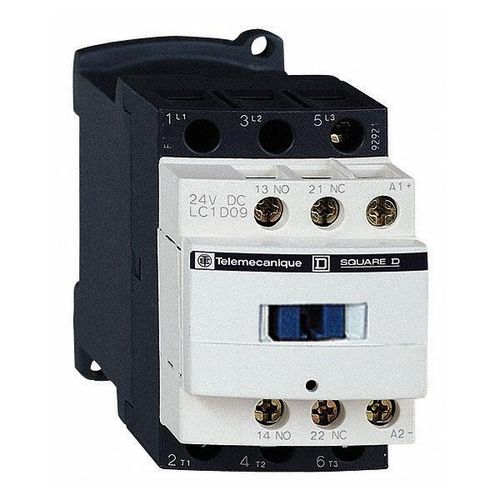 Main product image of 3 Pole Contactor, NC & NO 24VDC, TeSys Deca, LC1D09BD