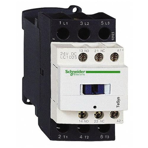 Main product image of 3 Pole Contactor, NC & NO 24VDC, TeSys Deca, LC1D256BD