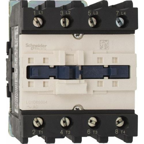 Main product image of 4 Pole Contactor, 110Vac at 50/60 Hz, TeSys Deca, LC1D65004F7