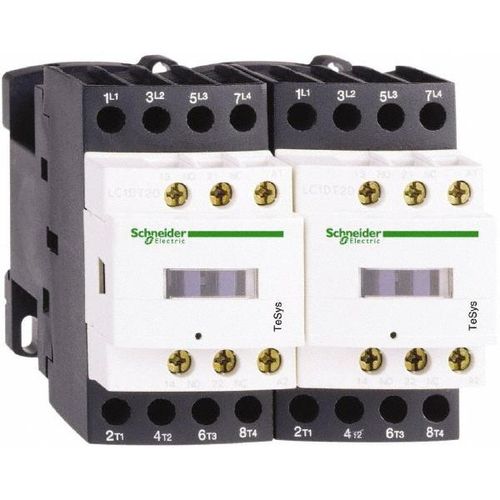 Main product image of 4 Pole Contactor, NC & NO 120Vac at 50/60 Hz, Reversible, TeSys Deca, LC2DT25G7
