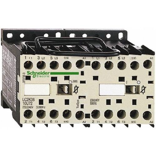 Main product image of 3 Pole Contactor, NC 24Vac at 50/60 Hz, Reversible, TeSys K, LC2K0601B7