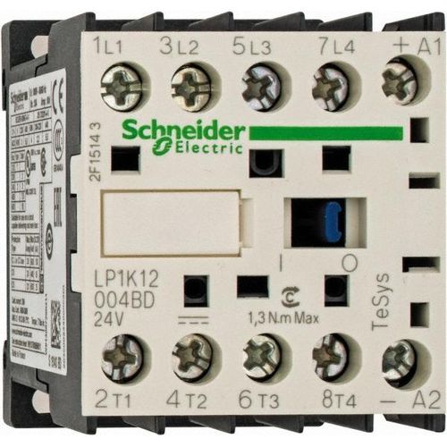 Main product image of 4 Pole Contactor, 24VDC, TeSys K, LP1K12004BD