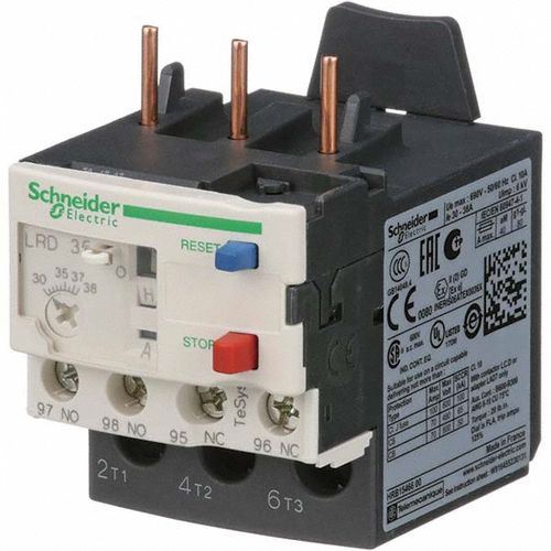 Main product image of 30 to 38 Amp, 690 VAC, Thermal IEC Overload Relay, LRD35