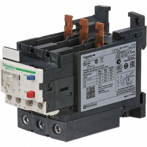 Main product image of 37 to 50 Amp, 690 VAC, Thermal IEC Overload Relay Trip Class 10A, for LC1D40A and LC1D65A, LRD350