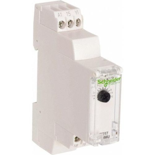 Main product image of 100 hr Delay, Multiple Range SPDT Time Delay Relay 8 Contact Amp, 24 VDC & 24 to 240 VAC, Selector Switch, RE17RHMU