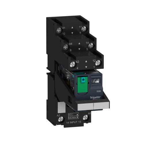 Main product image of Relay, 2CO, 12A, LED, RXM2AB2BDPVS