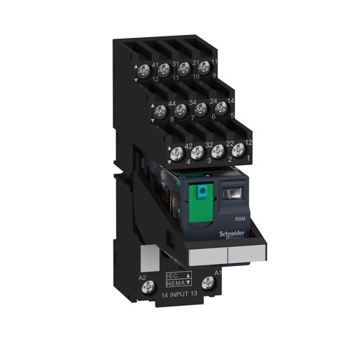Main product image of Relay, 4CO, 6A, LED, RXM4AB2BDPVS