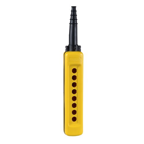 Main product image of Empty Pendant Control Station, Harmony XAC, Yellow, XACA08H7