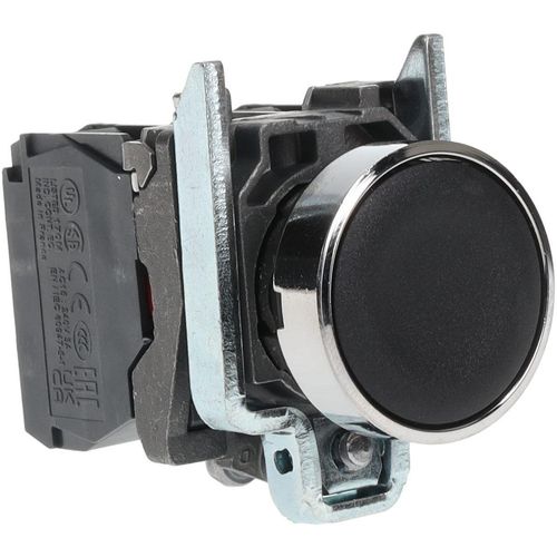 Main product image of Push-Button Switch, 22 mm Mounting Hole Dia, Momentary, NC/NO, 600V, XB4BA25