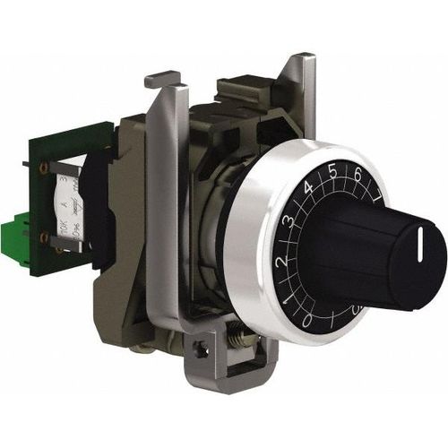 Main product image of Complete potentiometer, Harmony XB4, metal, 22mm, 10K Ohm, XB4BD912R10K