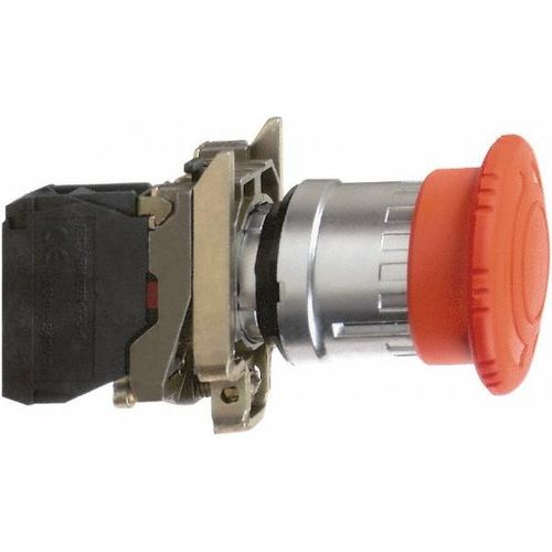 Main product image of Push-Button Switch, 22 mm Mounting Hole Dia, Trigger Action 2NC, XB4BS8444