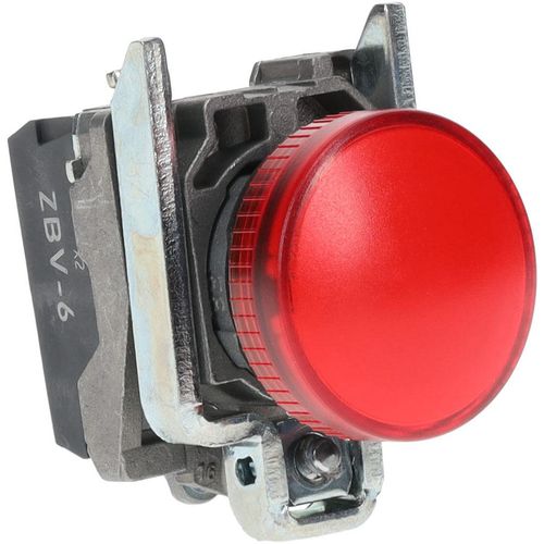 Main product image of 250 V Red Lens Pilot Light, Screw Clamp, XB4BV64