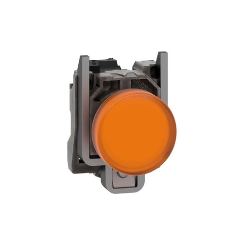 Main product image of Pilot Light, Harmony XB4, 22mm, Orange, LED, 120 VAC, XB4BVG5