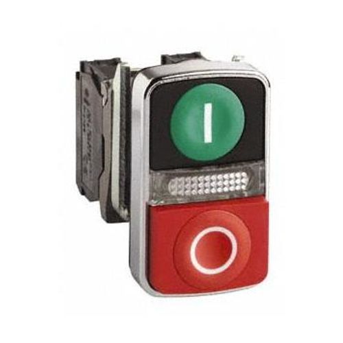 Main product image of Push-Button Switch, 22 mm Mounting Hole Dia, Momentary, NO/NC, Illuminated, LED, XB4BW73731G5
