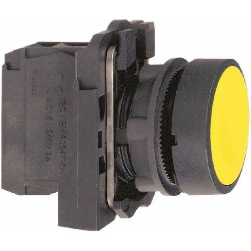 Main product image of Push-Button Switch, 22 mm Mounting Hole Dia, Momentary, NO, XB5AA51