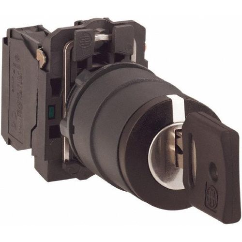 Main product image of Selector Switch with Contact Blocks, 2 Positions, Maintained (MA), Key, XB5AG41