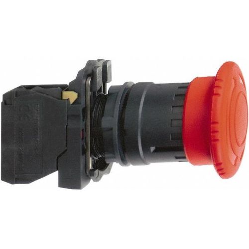 Main product image of Push-Button Switch, 22 mm Mounting Hole Dia, Maintained & Momentary, NC/NO, 230VAC, XB5AS8445