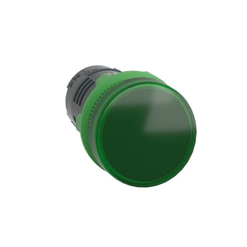 Main product image of Pilot Light, Harmony XB5, 22mm, Grey, LED, 110...120 VAC, XB5EVG3