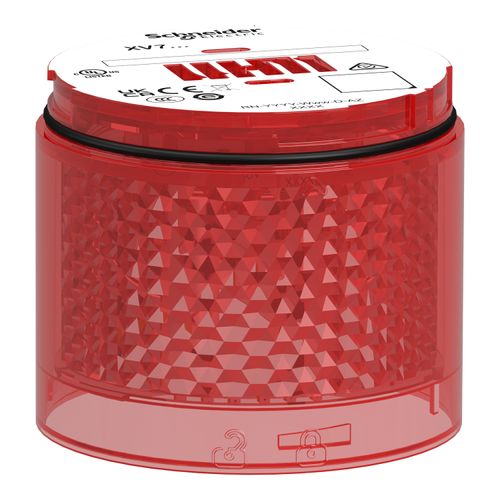 Main product image of Tower Light Module, Harmony XVB7, 70mm, Red, Blinking, XVB7C54