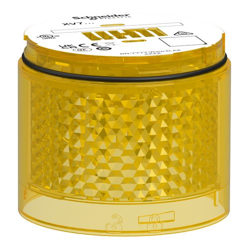 Main product image of Tower Light Module, Harmony XVB7, 70mm, Yellow, Blinking, XVB7C58