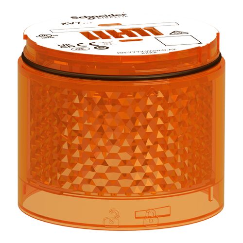 Main product image of Tower Light Module, Harmony XVB7, 70mm, Orange, Flashing, XVB7C65
