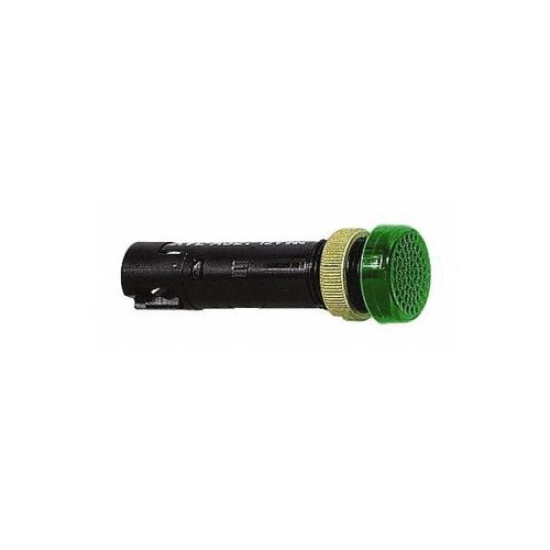 Main product image of 24 V Green Lens LED Pilot Light, Threaded Connector, XVLA333