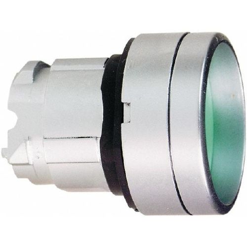 Main product image of Push-Button Switch, 22 mm Mounting Hole Dia, Momentary, Round, Green Pushbutton, Nonilluminated, Momentary, ZB4BA36