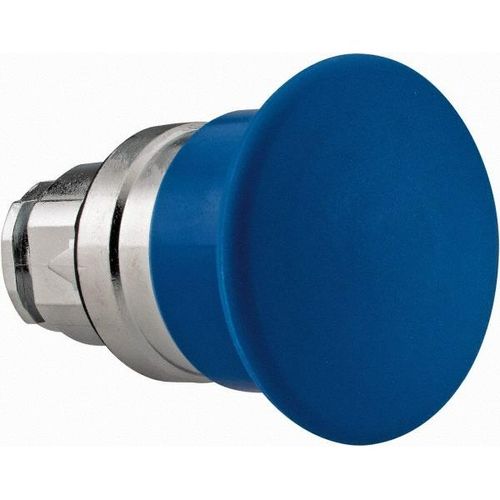Main product image of Push-Button Switch, 22 mm Mounting Hole Dia, Momentary, Round, Blue Pushbutton, Nonilluminated, Momentary, ZB4BC6