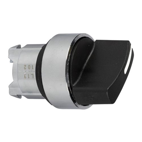 Main product image of Head for Selector Switch, Harmony XB4, 22mm, Black, ZB4BD4