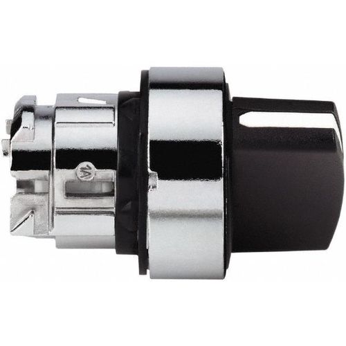 Main product image of 3 Position Selector Switch, Momentary (MO), Black Handle NEMA13 & 4X, ZB4BD5