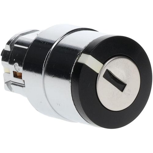 Main product image of 3 Position Selector Switch, Momentary (MO), Black Key NEMA13 & 4X, ZB4BG08