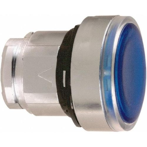 Main product image of Push-Button Switch, 22 mm Mounting Hole Dia, Maintained, Illuminated, LED, ZB4BH063