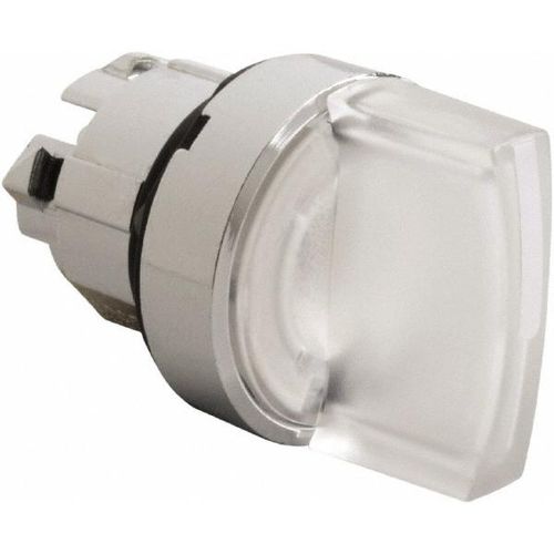 Main product image of 2 Position Selector Switch, Maintained (MA), White Handle NEMA13 & 4X, ZB4BK1213