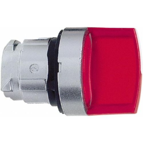 Main product image of 3 Position Selector Switch, Maintained (MA), Red Handle NEMA13 & 4X, ZB4BK1343
