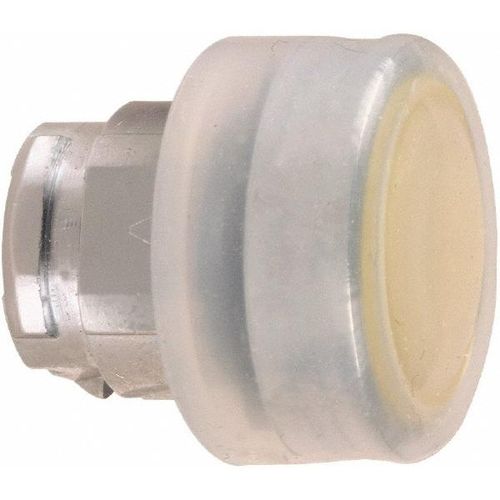 Main product image of Push-Button Switch, 22 mm Mounting Hole Dia, Momentary, Round, Yellow Pushbutton, Nonilluminated, Momentary, Shock and Vibration Resistant, ZB4BPA5