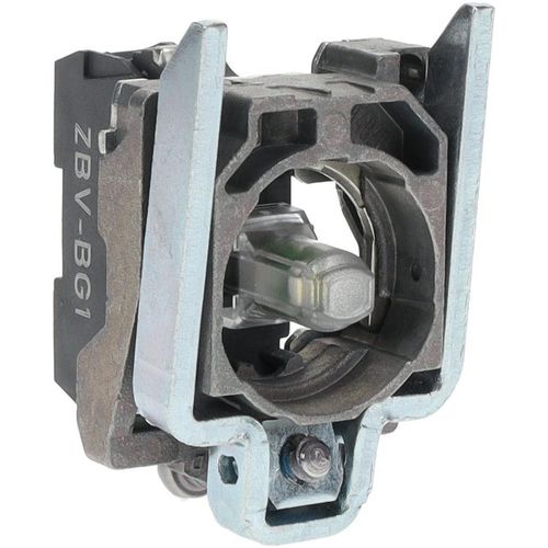 Main product image of 24-120 VAC/VDC at 50/60 Hz White Lens LED Indicating Light, ZB4BVBG1