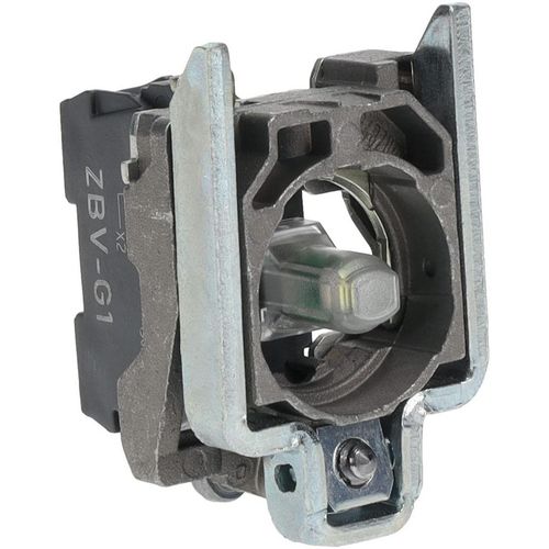 Main product image of 110-120 VAC at 50/60 Hz White Lens LED Indicating Light, ZB4BVG1